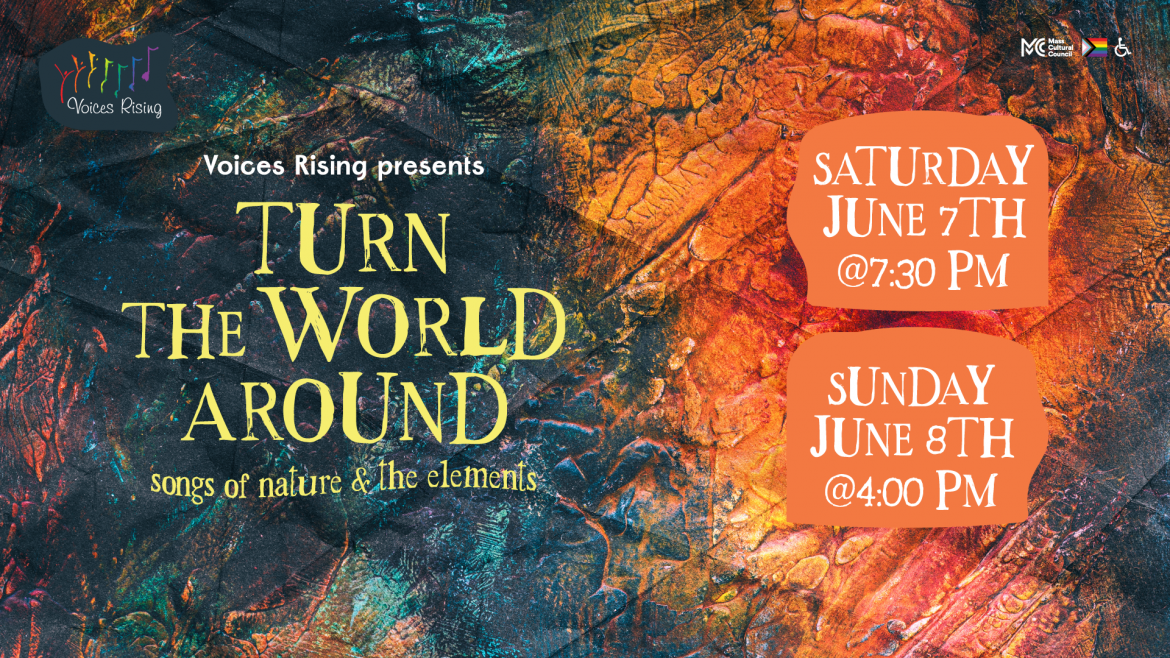 Join Voices Rising for Turn The World Around